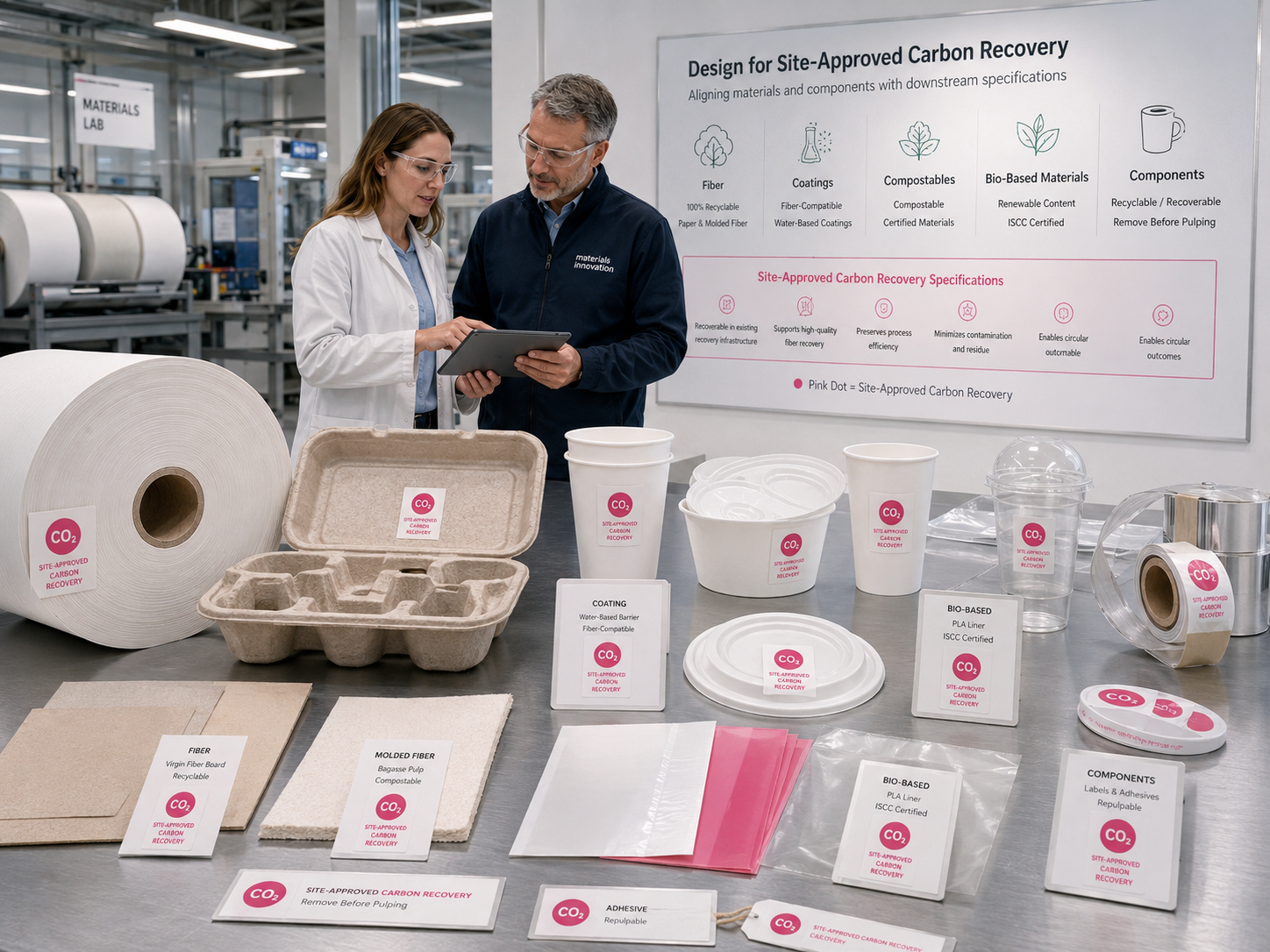 Pink Dot materials specifications